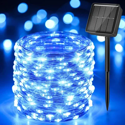 Minetom Solar String Lights for Outside, thumbnail 4