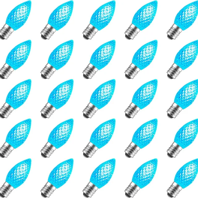 Minetom 25 Pack C7 Led Lights Bulb
