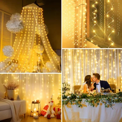 Minetom Curtain Lights, thumbnail 4