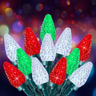 Minetom C9 Christmas Lights Outdoor, 100 FT 150 LED Connectable C9 String Lights, thumbnail 3