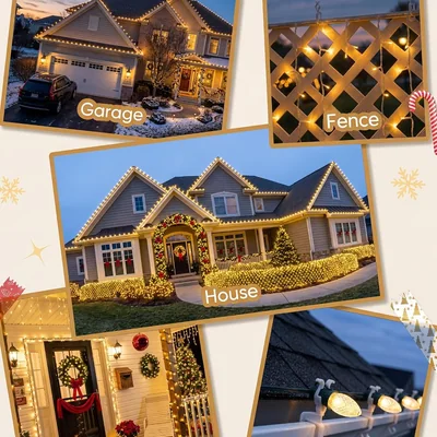 Minetom Christmas Light Clips, thumbnail 2