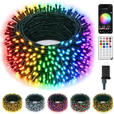 Minetom Smart Color Changing Christmas Halloween Tree Lights Outdoor, thumbnail 2