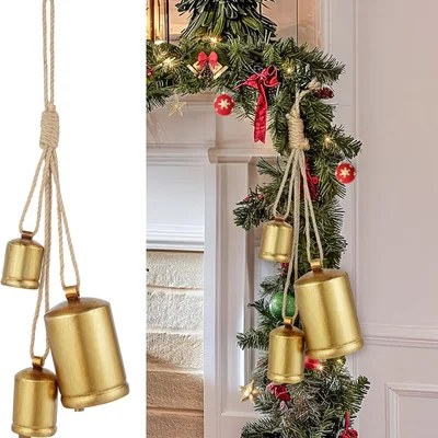 Minetom Set of 3 Christmas Bells, thumbnail 1