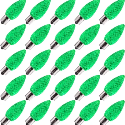 Minetom C9 LED Replacement Christmas Light Bulbs, thumbnail 11