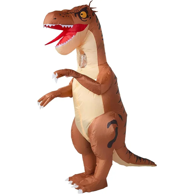 Minetom Funny Inflatable T-Rex Outfit for Grown-Ups