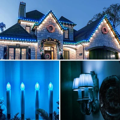 Minetom 25 Pack C7 Led Lights Bulb, thumbnail 3