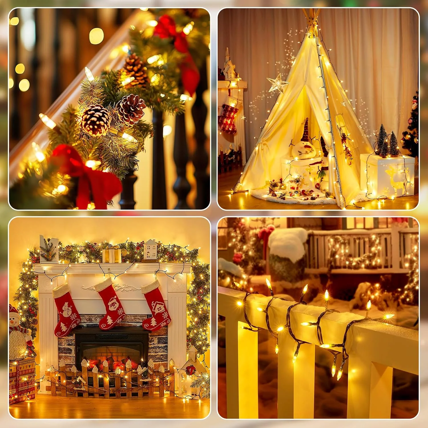 Minetom LED Christmas Lights for Indoor, photo 3