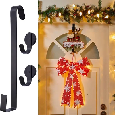Minetom Wreath Hanger Set for Door, thumbnail 1