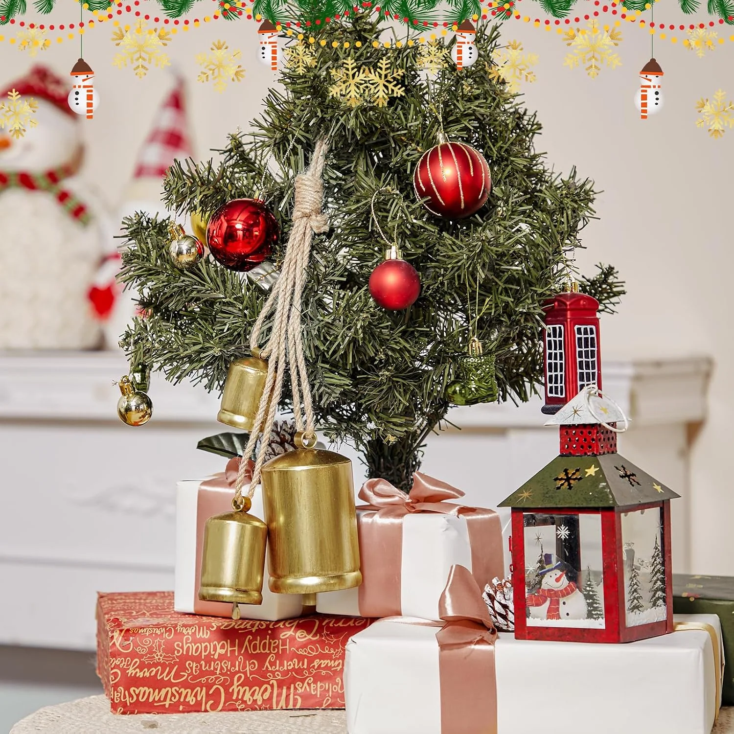 Minetom Set of 3 Christmas Bells, photo 5