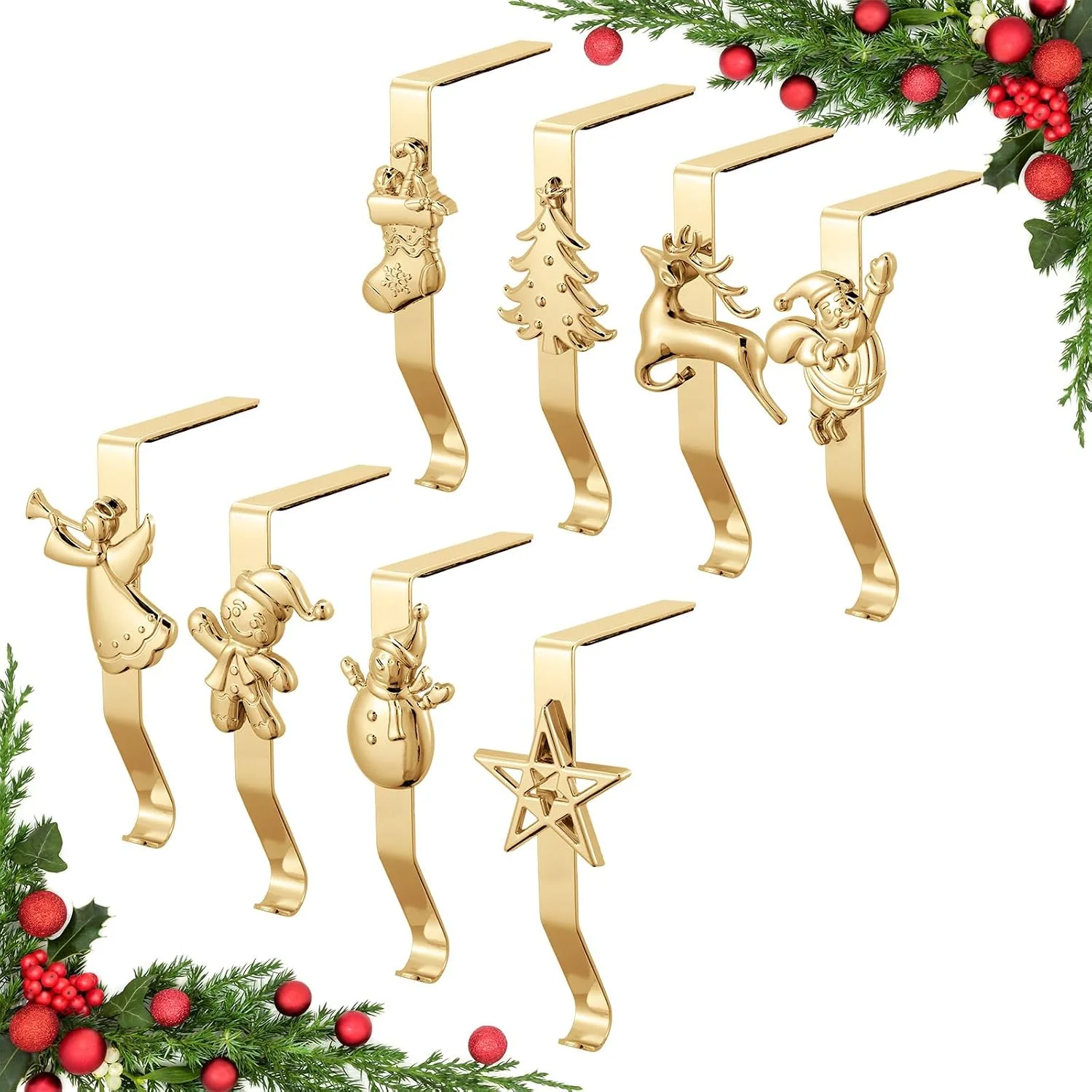 Minetom Stocking Holders for Mantle, photo 1