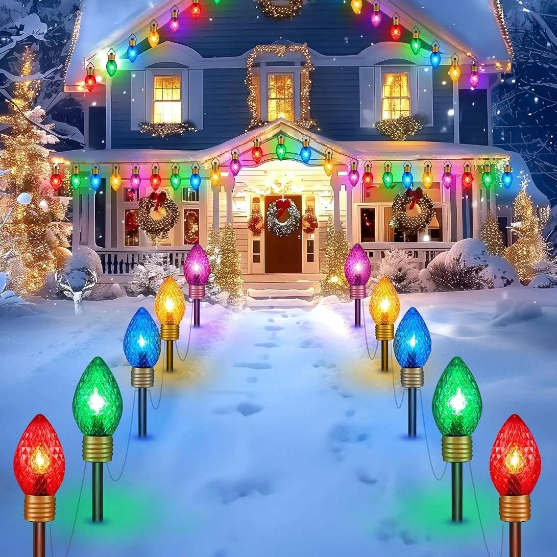 Minetom Strawberry C9 Christmas Jumbo Lights, photo 2