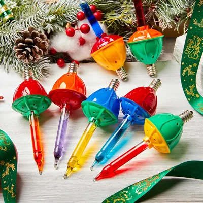 Minetom Christmas Bubble String Lights, 9.5FT Vintage Christmas Light, thumbnail 2