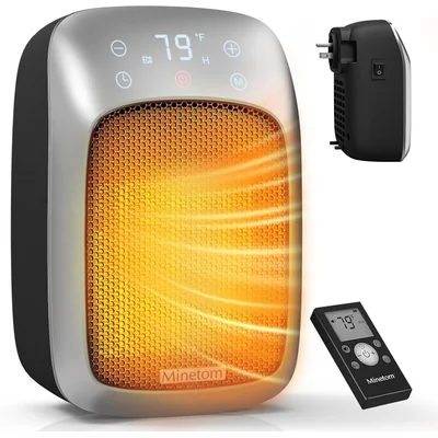 Minetom 800W Plug In Heater, thumbnail 2