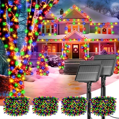 Minetom Solar Christmas Lights Outdoor Waterproof, thumbnail 4