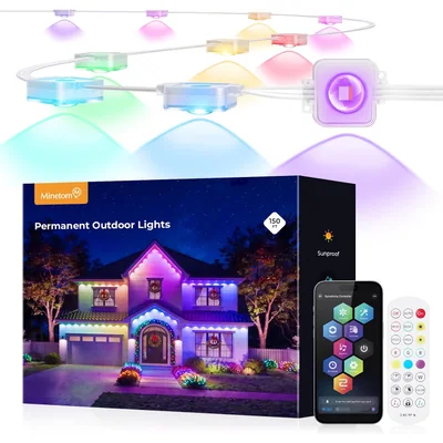 Minetom Permanent Outdoor Lights, thumbnail 4