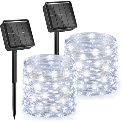Minetom Solar String Lights for Outside, thumbnail 6