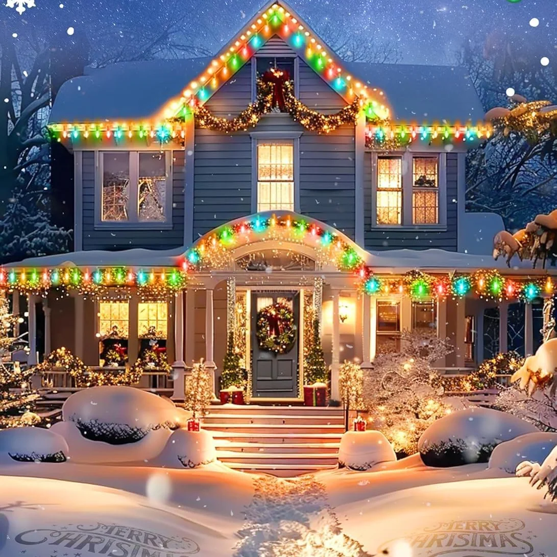 Minetom C7 Multicolor Christmas String Light Set, photo 3