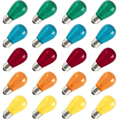 Minetom S14 Incandescent Edison Light Bulbs, 20 Pack 11W, thumbnail 6