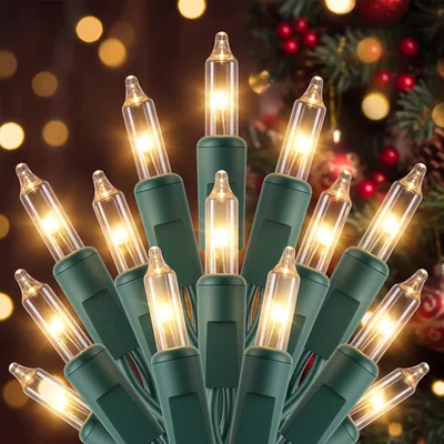 Minetom Warm White Christmas String Lights 100 Count 20 Feet, thumbnail 8