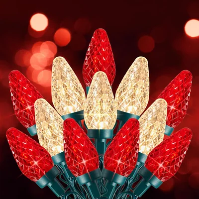 Minetom C9 Christmas Lights Outdoor, 100 FT 150 LED Connectable C9 String Lights, thumbnail 2