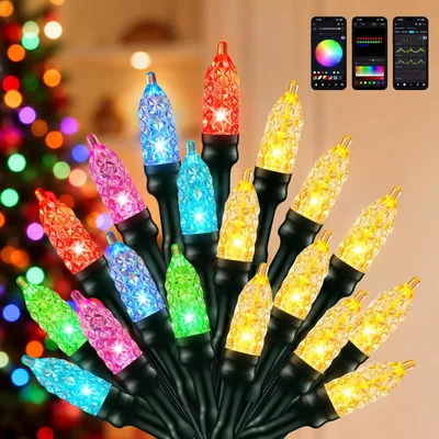 Minetom Smart LED Christmas Lights 99FT 300Count, thumbnail 1