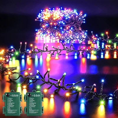 Minetom Battery Operated Christmas Lights Outdoor, thumbnail 4