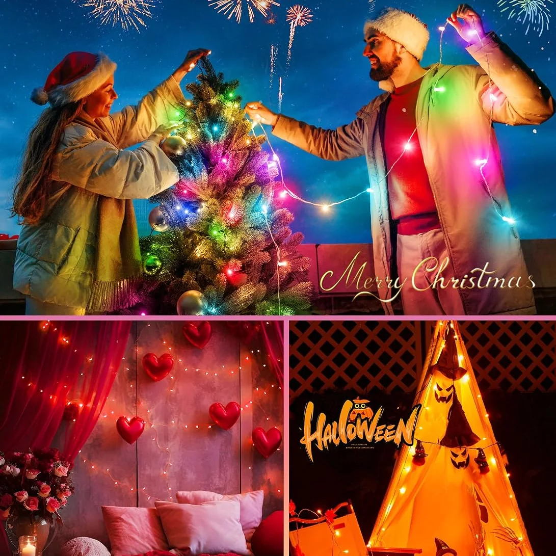 Minetom Color Changing String Lights, photo 4