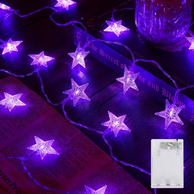 Minetom 50 LED Star String Lights, thumbnail 1