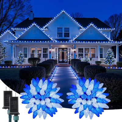 Minetom C9 Christmas Lights Outdoor, 72 FT 110 LED C9 String Lights, thumbnail 2