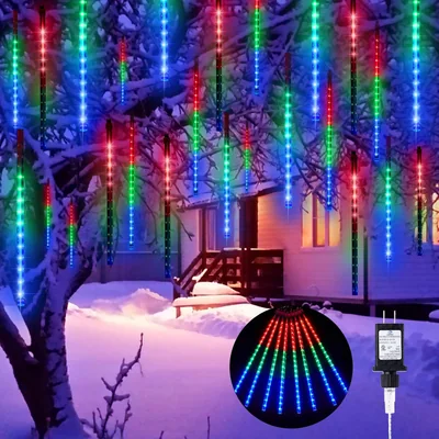 Minetom Meteor Shower Lights Outdoor, thumbnail 7