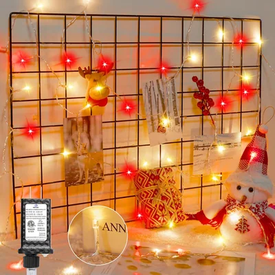 Minetom Christmas Lights Outdoor Cluster Lights, thumbnail 2