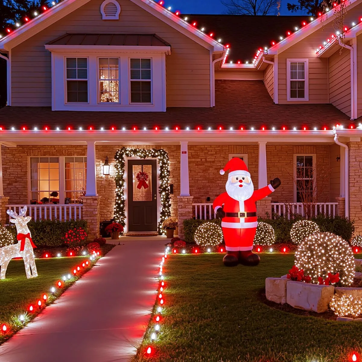 Minetom C9 LED Replacement Christmas Light Bulbs, photo 2