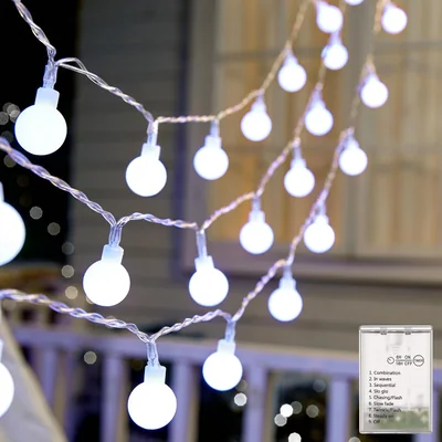 Minetom Globe String Lights Battery Operated, thumbnail 6