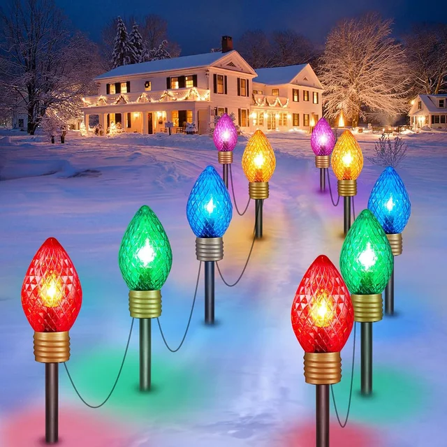 Minetom Strawberry C9 Christmas Jumbo Lights