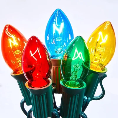Minetom C7 Multicolor Christmas String Light Set, thumbnail 1