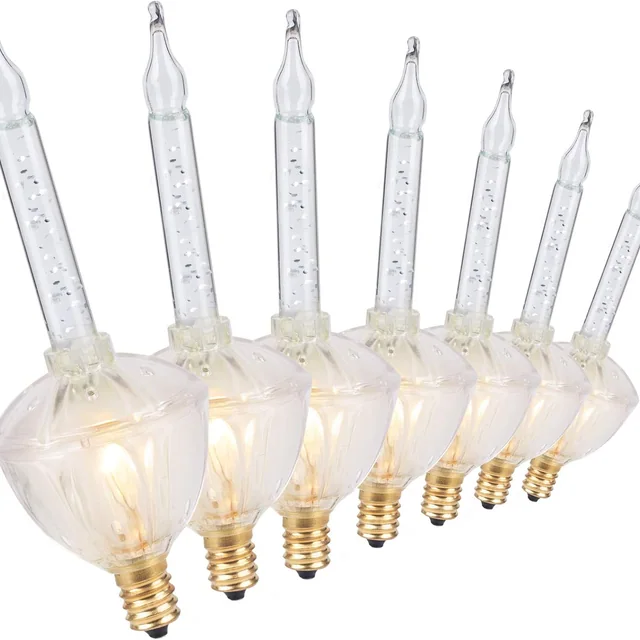 Minetom 7 Counts Replacement Bubble Lights Bulbs